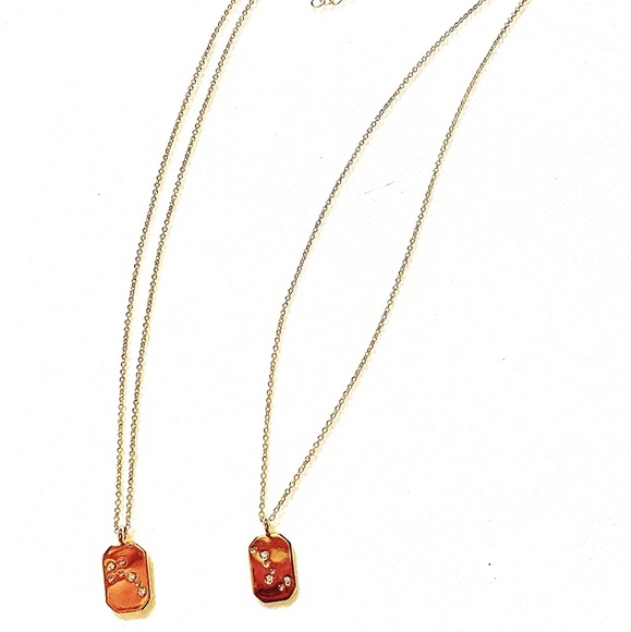 Bryan Anthonys Big Dipper & Little Dipper Necklace Set- Gold - Picture 4 of 4